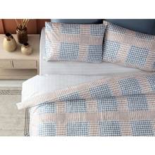 Madame Coco Chevre Ranforce King Size Double Sided Duvet cover set-Blue/Earth Bed Covers Home Textile Luxury Bedspreads 2024 - buy cheap