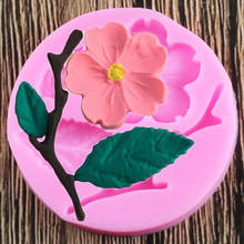 Flower Plum Blossom Silicone Molds Cupcake Topper Fondant Mold DIY Party Cake Decorating Tools Candy Clay Chocolate Moulds 2024 - buy cheap