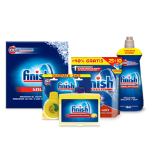 Finish Pro комплект: все в одном 25 + 10 PC планшеты + Limpiamáquinas жидкость + отбеливатель + ДРВ + соль весом более 2 кг-посудомоечная машина 2024 - купить недорого