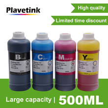 Plavetink garrafa de tinta para impressora, kit de recarga de tinta para impressora 500ml para epson t0731 xl tx228 tx219 tx213 tx203a tx113 tx112 tx103 2024 - compre barato
