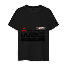 Camiseta masculina algodão mitsubishi wrc 2024 - compre barato