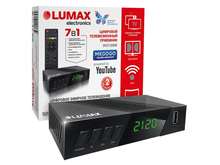 Цифровая DVB-T2 приставка Lumax  DV-2120HD, приставка для телевизора, dvb-t2 receiver, Youtube, MegaGo, IPTV, Цифровой Тюнер 2024 - купить недорого