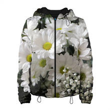 Women's jacket 3D snow white flowering 2024 - buy cheap