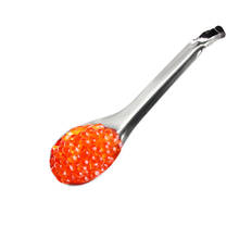 Stainless Steel Creative Spherical Spoon Caviar Egg Yolk Colander Slotted Spoon Filter Bar Cooking Gadgets Kitchen Supplies 2024 - buy cheap