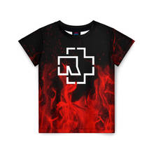 Camiseta para niños 3D Rammstein 2024 - compra barato