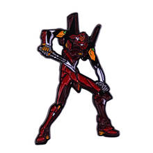 Genesis Evangelion Badge Cool Fighting Mecha Eva 02 Brooch 2024 - buy cheap