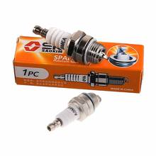 2PCS BM6A Lawn Mower Ignition Spark Plug For 2-Stroke 47cc 49cc 66cc 80cc Mini Moto Racing Pocket Quad ATV Dirt Pit Bike 2024 - buy cheap