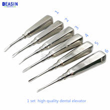 3 pcs x Best  dental elevator kit dental lab dentistry dentist dental detista equipment clareador curved ROOT ELEVATOR 1# 2# 3# 2024 - buy cheap