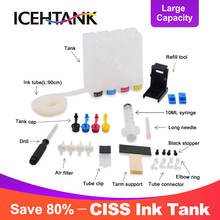 ICEHTANK Bulk Ciss Continuous System Ink Tank For Canon PG-440 CL-441 PG-445 CL-446 PG-510 CL-511 PG-545 CL-546 PG-512 CL-513 2024 - buy cheap
