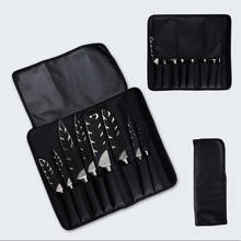 1 piece Knife Bag Knives Storage Case Portable Durable Canvas Organizer Storage Oxford Cloth Roll Bag Folding Carry Case Bag DIY 2024 - buy cheap