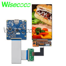 Wisecoco OLED AMOLED дисплей 5 дюймов 720x1280 ЖК-экран mipi hdmi плата контроллера H497TLB01.0 сотовый 100% NTSC 2024 - купить недорого