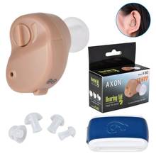Audífonos para ancianos, amplificador de sonido y voz, Control de volumen, tapón para los oídos, Mini amplificador 2024 - compra barato