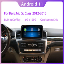 9 дюймов 4 + 64G Android 10 Android дисплей для Benz ML GL W166 X166 автомобильный Радио экран GPS навигация Bluetooth налобный сенсорный экран 2024 - купить недорого