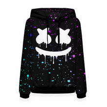 Sudadera 3D Marshmello melt para mujer 2024 - compra barato