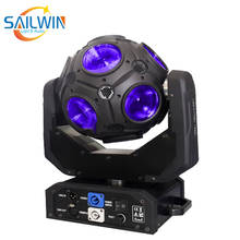 New 12*20W RGBW CosmoPix-R Football LED Moving Head Light With DMX LCD Dispaly LED Effect Light For KTV DJ Party 2024 - buy cheap