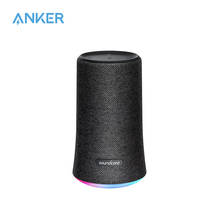 Anker-caixa de som portátil soundcore, mini speaker com bluetooth 360, som global, iluminação led, à prova d'água ipx7 2024 - compre barato