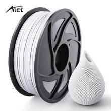 Anet-filamento de plástico ABS para impresora 3D, materiales de impresión en blanco de sublimación, 1,75mm, 1 kg/rollo 2024 - compra barato