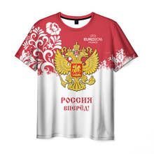 Camiseta masculina 3d euro 2016 (rússia) 2024 - compre barato