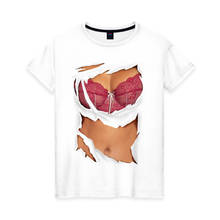 Women's T-shirt cotton perfect bust 2024 - buy cheap