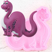Animals Dinosaur Silicone Molds DIY Baby Birthday Fondant Cake Decorating Tools Chocolate Gumpaste Candy Moulds 2024 - buy cheap