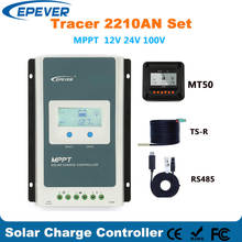 EPEVER 20A контроллер Солнечного Заряда MPPT 24V 12V автоматическая Солнечная панель Max 100V для герметичного гелевого затопленного Tracer2210AN солнечного индикатора 2024 - купить недорого