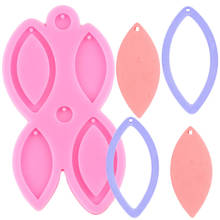Teardrop Earring Hoop Earrings Silicone Mold Water Drop Craft Keychain Epoxy Resin Mould Jewelry Pendant Molds Chocolate Moulds 2024 - buy cheap