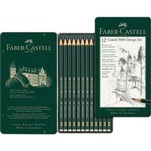 Faber Castell 9000 Design Grade Painting Pen set (5B-5H) 12 pcs art drawing calligraphy painting pen set 2024 - buy cheap