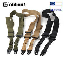 Ohhunt Tactical Nylon Multi-function Adjustable Two Point Rifle Sling Hunting Strap Outdoor Airsoft Mount Bungee System 2024 - buy cheap