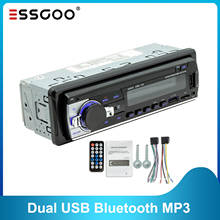 ESSGOO 1 Din Car Radio Bluetooth Double USB AUX IN Car Stereo In-dash FM Mp3 Player WMA Autoradio 2024 - buy cheap
