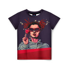 Camiseta infantil 3d desligada. Fludd-música 2024 - compre barato