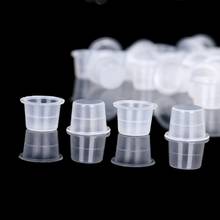 1000pcs Plastic Disposable Microblading Tattoo Ink Cup Cap 15mm size Permanent Makeup Tattoo Equipment Accessories Supply 2024 - buy cheap