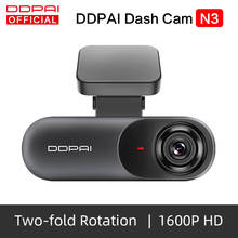 DDPAI Dash Cam мола N3 1600P HD GPS автомобильный приводной Авто цифровой видеозаписи (DVR) 2K смарт подключения Android Wifi Автомобильный Камера Регистраторы ... 2024 - купить недорого