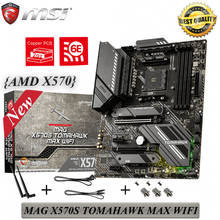 AM4 MSI MAG X570S TOMAHAWK MAX материнская плата с WIFI DDR4 128G 5100 МГц PCIe 4,0 HDMI 2,1 M.2 RYZEN 9 CrossFire AMD X570 Placa-MOM Новинка 2024 - купить недорого
