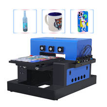 Multifunction LED UV Flatbed Printer A3 Phone Case Print Machine With Rotaty For Bottle Metal Glass Wood Acrylic TPU PVC 2024 - buy cheap