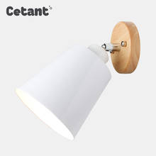 CETANT modern wood wall lamp Nordic minimalist interior lighting bedside home LED wall lamp reading bedside lamp kitchen bedroom 2024 - buy cheap