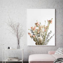 Floral Canvas Print Dried Flower Bouquet Poster Floral Wall Art Picture Modern Wall Painting Picture for Living Room Home Decor 2024 - buy cheap