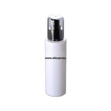 150ML white/clear plastic  PET bottle press pump lotion/hydrating emulsion/foundation/serum/ cosmetic packing skin care 2024 - buy cheap