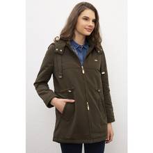 U.S. Polo Assn. Women's Coats 50210083-VR111 women casual solid color double breasted outerwear fashion office jacket stylish design long 2024 - buy cheap