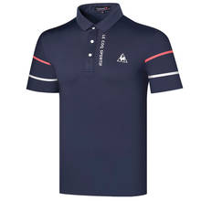 Летняя футболка с короткими рукавами футболка для гольфа 3 Цвет новая мужская одежда для отдыха на открытом воздухе для отдыха и занятий спортом для игры в гольф рубашка 2024 - купить недорого