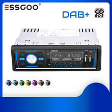 ESSGOO DAB AM RDS Autoradio Stereo Auto Audio 1 din Car Radio MP3 Player Bluetooth Music USB/SD AUX Input Remote Control 2024 - buy cheap