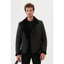 Free shipping FastFashion from genuine sheepskin men's coat winter sheepskin coat keeps you warm at -30 degrees 2024 - buy cheap