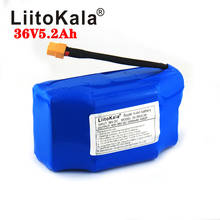 LiitoKala 36V 5.2Ah 5200mah high drain 2 wheel electric scooter self balancing lithium battery pack for Self-balancing Fits 6.5" 2024 - buy cheap